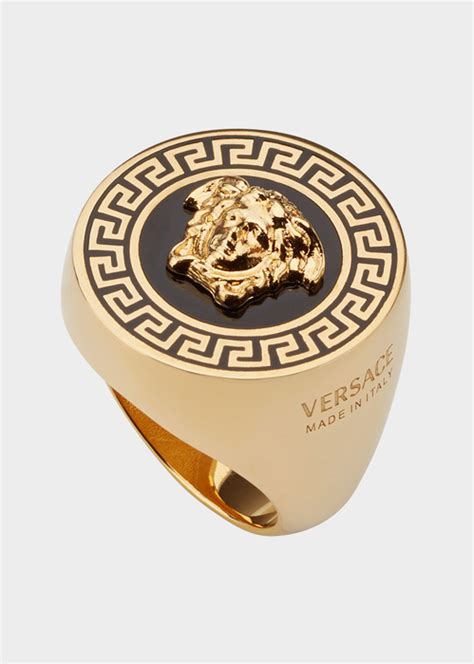 bague pour homme versace|Bijoux de Luxe Homme .